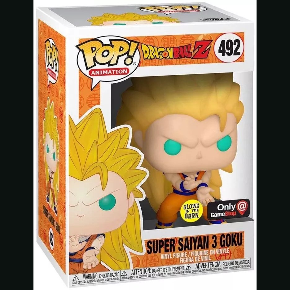 Super Saiyan 3 Goku (Glow in the Dark) sealed box