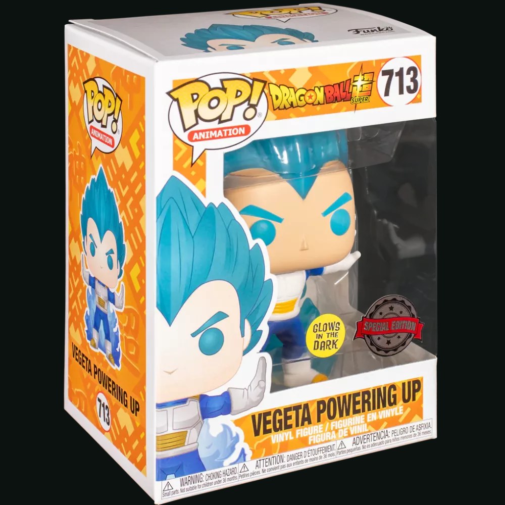 Vegeta Powering Up (Glow in the Dark) sealed box