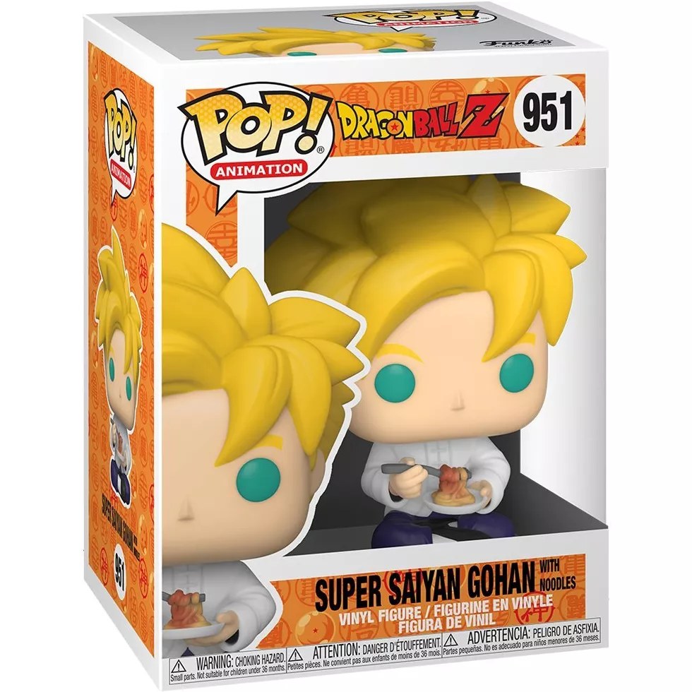 Super Saiyan Gohan with Noodles (Glow in the Dark) sealed box