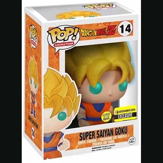 Super Saiyan Goku (Glow in the Dark) sealed box