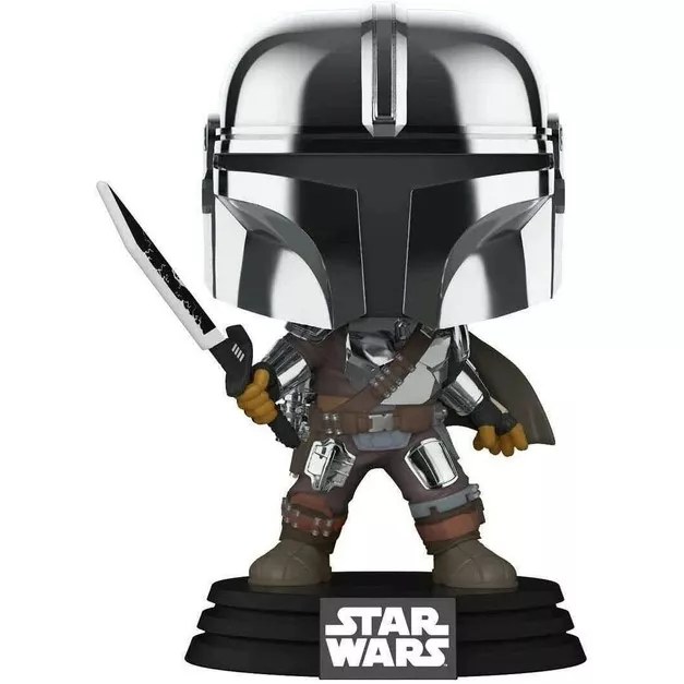 The Mandalorian with Darksaber (Glow in the Dark) sealed box