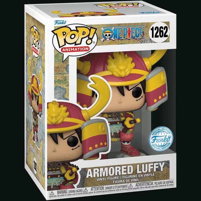 Armored Luffy sealed box
